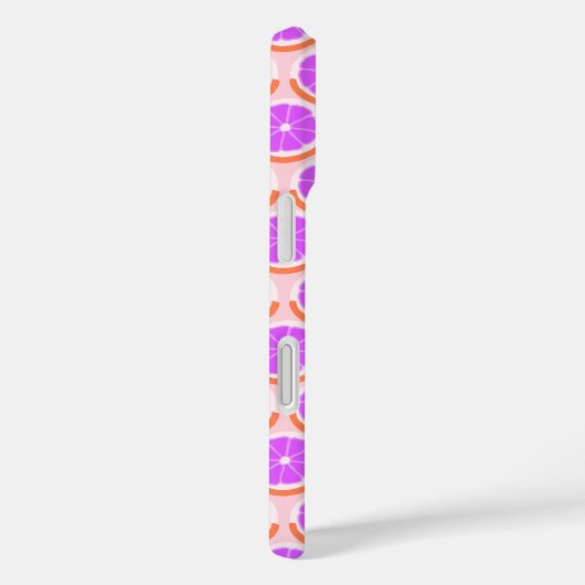 Geometric Orange Slices Pink Lemonade Case-Mate iPhone Hülle (Rückseite / Rechts)