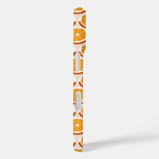 Geometric Orange Slices Warm Retro Case-Mate iPhone Hülle (Rückseite / Rechts)