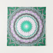 geometric ornament. Decorative mosaic texture. abs Wandteppich (Vorderseite (Horizontal))