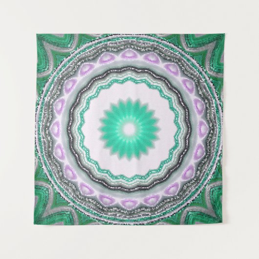 geometric ornament. Decorative mosaic texture. abs Wandteppich (Vorderseite)