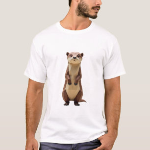 Geometric Otter T-Shirt