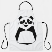 Geometric Panda Schürze (Vorderseite)