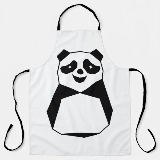 Geometric Panda Schürze (Vorderseite)