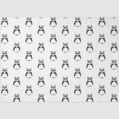 Geometric Panda Seidenpapier (Vorderseite)