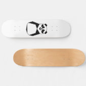 Geometric Panda Skateboard (Horizontal)