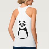 Geometric Panda Tank Top (Rückseite)