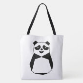 Geometric Panda Tasche (Rückseite)