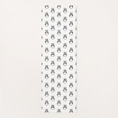 Geometric Panda Yogamatte (Vorderseite)