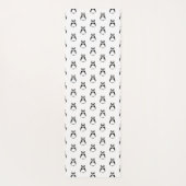 Geometric Panda Yogamatte (Rückseite)