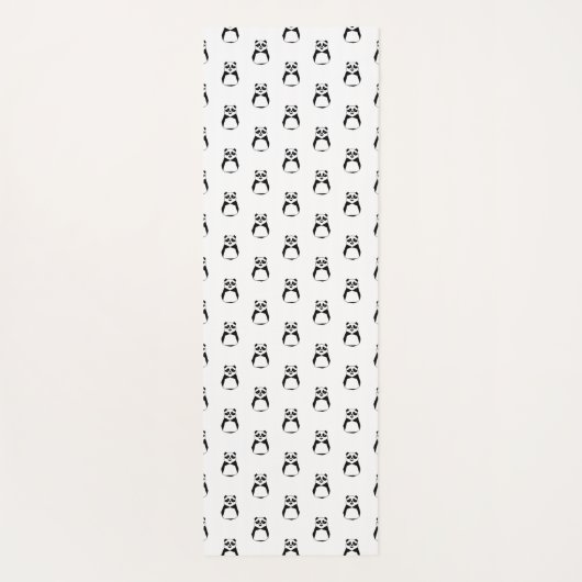 Geometric Panda Yogamatte (Rückseite)