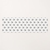 Geometric Panda Yogamatte (Vorderseite (Horizontal))