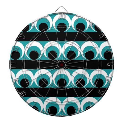 Geometric pattern dartscheibe (vorne)
