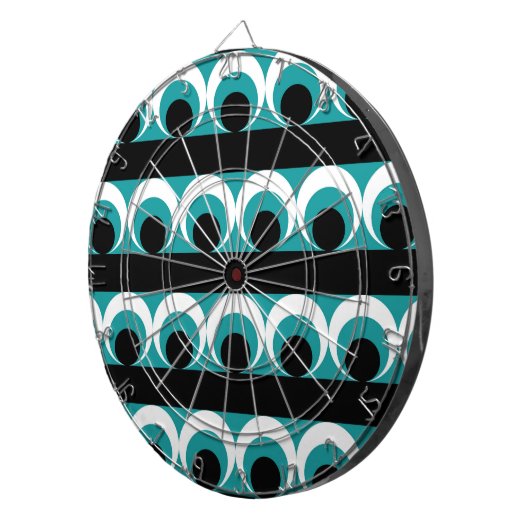 Geometric pattern dartscheibe (Vorderseite rechts)