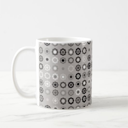 Geometric pattern design abstract, art, graphic de kaffeetasse (Links)
