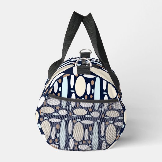 Geometric pattern duffle bag (Rechts)