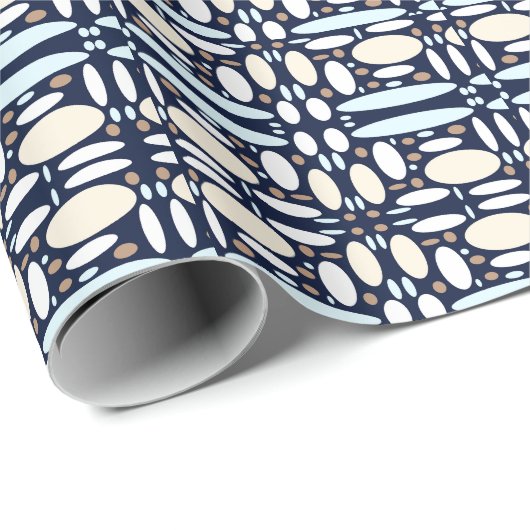 Geometric pattern geschenkpapier (Rolleneckpunkt)