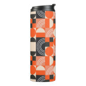 Geometric pattern in bright color blocks. thermosbecher (Nach links gedreht)