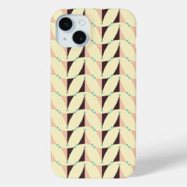 Geometric pattern in retro vibe Case-Mate iPhone hülle