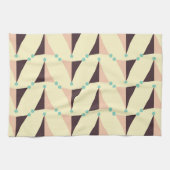Geometric pattern in retro vibe geschirrtuch (Horizontal)