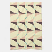 Geometric pattern in retro vibe geschirrtuch (Vertikal)