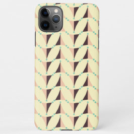 Geometric pattern in retro vibe iPhone 11Pro max hülle