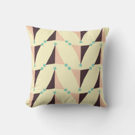 Geometric pattern in retro vibe kissen