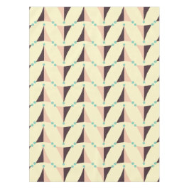 Geometric pattern in retro vibe tischdecke