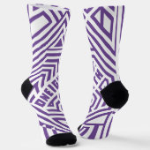 Geometric pattern LOGO  ONEIGHTH TOKYO Original Socken (Gewinkelt)
