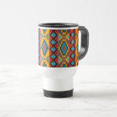 Geometric pattern mug reisebecher (VorderseiteRechts)