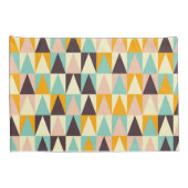 Geometric pattern of multi-colored triangles  kissenbezug (Rückseite-Rechts)