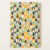 Geometric pattern of multi-colored triangles  planer (Rückseite)