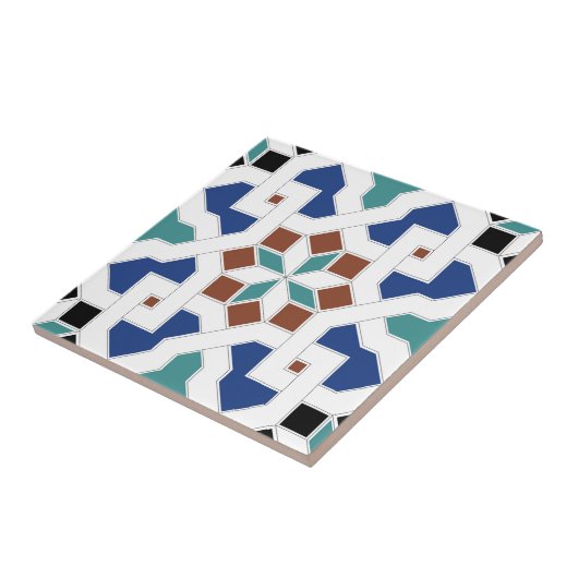 Geometric Pattern - Oriental Design Pt.4 Fliese (Seite)