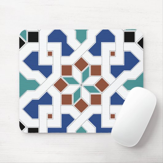 Geometric Pattern - Oriental Design Pt.4 Mousepad (Mit Mouse)