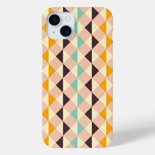 Geometric pattern overlapping diamonds & triangle Case-Mate iPhone hülle (Rückseite)