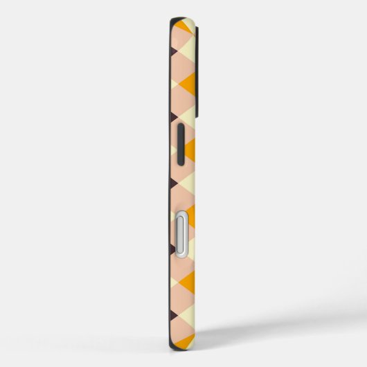 Geometric pattern overlapping diamonds & triangle Case-Mate iPhone hülle (Rückseite / Rechts)