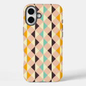 Geometric pattern overlapping diamonds & triangle Case-Mate iPhone hülle (Rückseite)