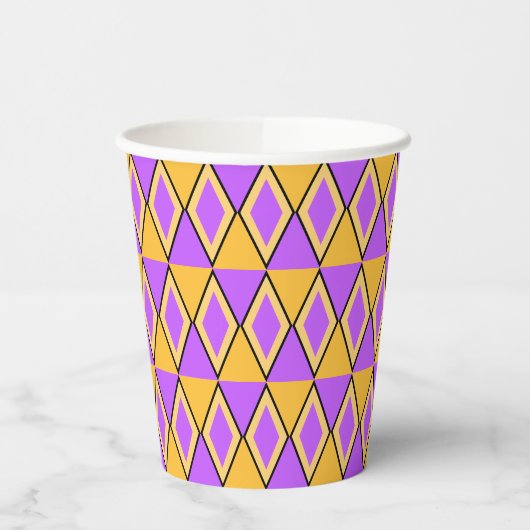 Geometric Pattern Pappbecher (Links)