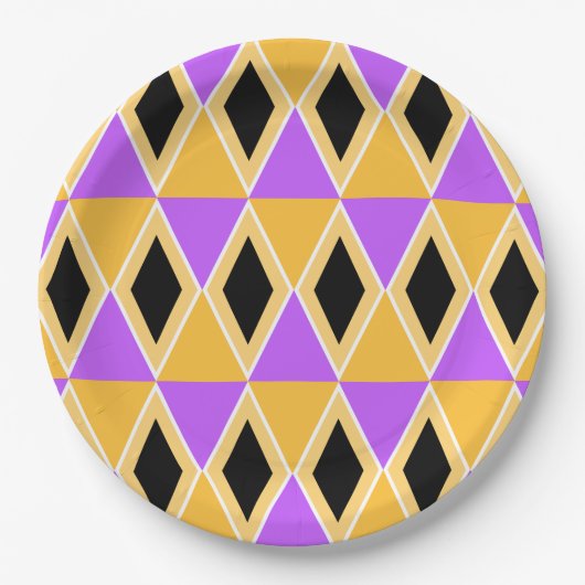 Geometric Pattern Pappteller (Vorderseite)