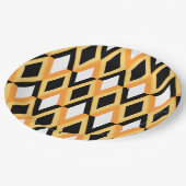 Geometric Pattern Pappteller (Schrägansicht)