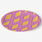 Geometric Pattern Pappteller (Schrägansicht)