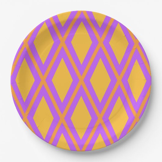 Geometric Pattern Pappteller (Vorderseite)