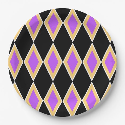 Geometric Pattern Pappteller (Vorderseite)
