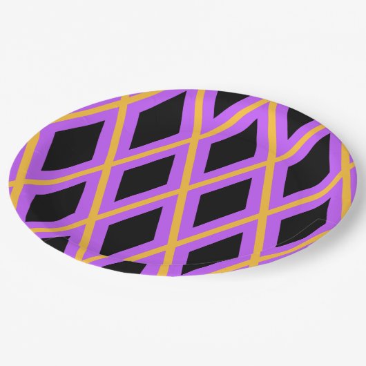 Geometric Pattern Pappteller (Schrägansicht)