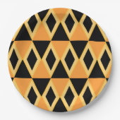 Geometric Pattern Pappteller (Vorderseite)