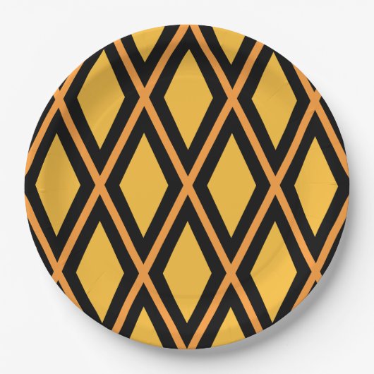 Geometric Pattern Pappteller (Vorderseite)