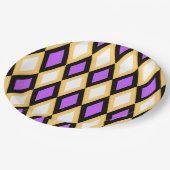 Geometric Pattern Pappteller (Schrägansicht)