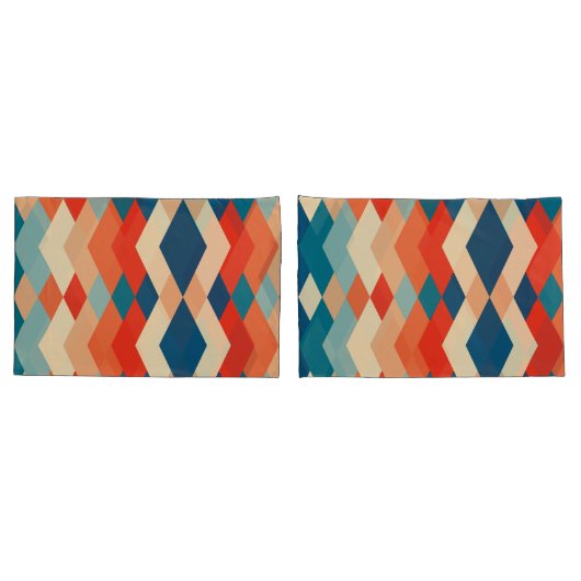 Geometric Pattern Pillowcases – Decorative Kissenbezug (Rückseite-Set)