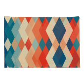 Geometric Pattern Pillowcases – Decorative  Kissenbezug (Rückseite-Rechts)