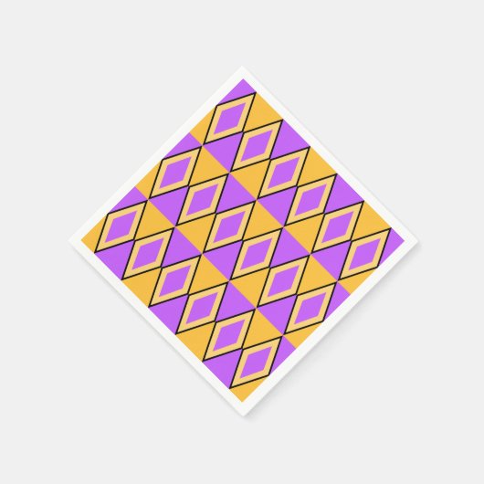 Geometric pattern serviette (Ecke)