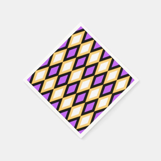 Geometric Pattern Serviette (Ecke)